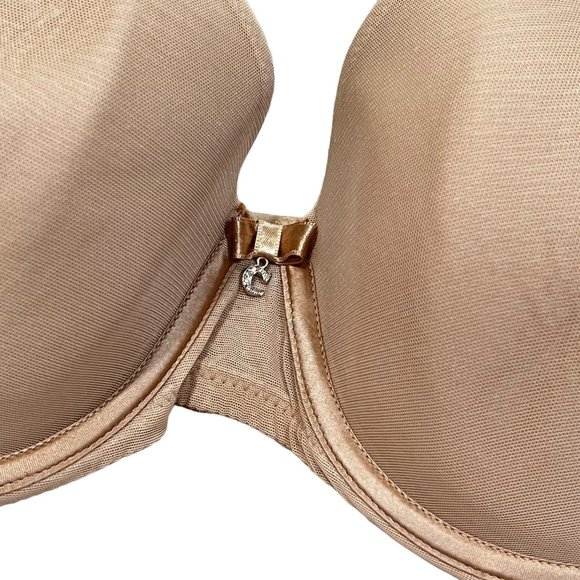 Chantelle 32DD Sublime Strapless Bra #3954 Beige - Picture 4 of 5